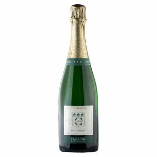 Champagne Chapuy Brut Reserve Grand Cru Blanc de Blancs (1x75cl) - TwoMoreGlasses.com