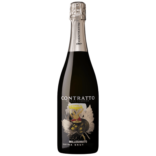 Contratto Millesimato Extra Brut 2012 (1x75cl) - TwoMoreGlasses.com