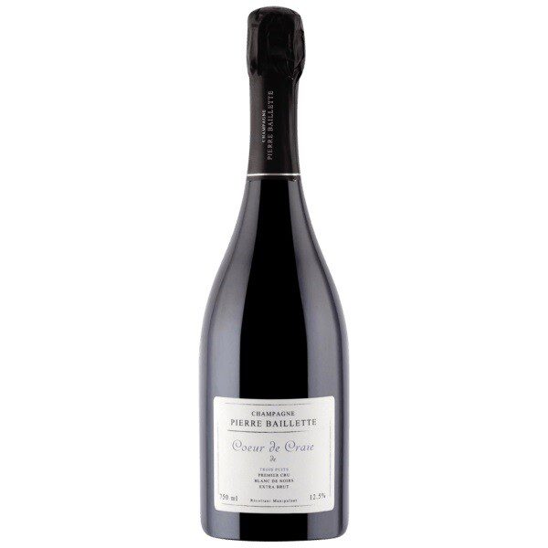 Pierre BAILLETTE, Coeur de Craie, Rilly la Montagne 1er Cru, Blanc de Noirs 2015 (1x75cl) - TwoMoreGlasses.com