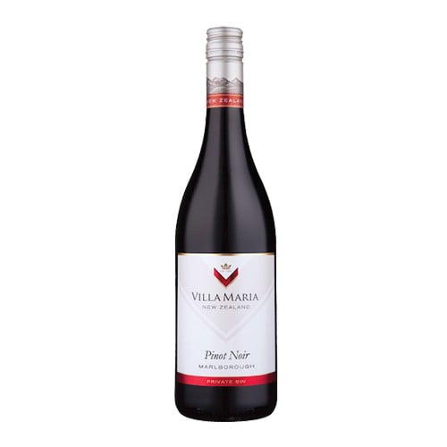 Villa Maria Private Bin Pinot Noir 2020 (1x75cl) - TwoMoreGlasses.com