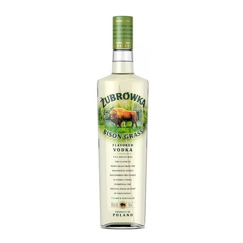 Zubrowka (Bison Grass) Vodka (1x100cl) - TwoMoreGlasses.com