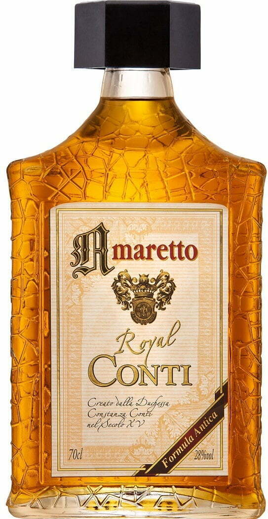 Royal Conti Amaretto (28%) (1x70cl) - TwoMoreGlasses.com