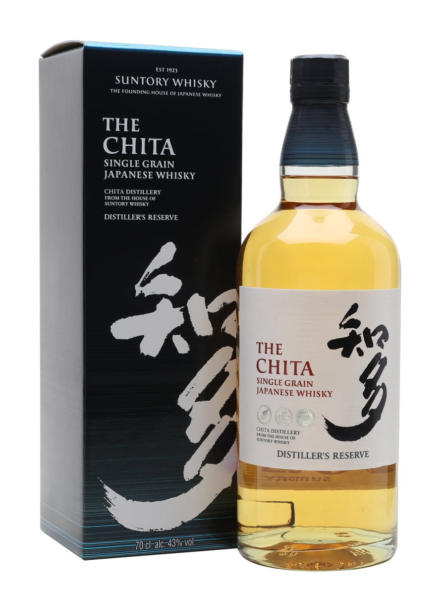 Suntory The Chita Single Grain Whisky (1x70cl) - TwoMoreGlasses.com