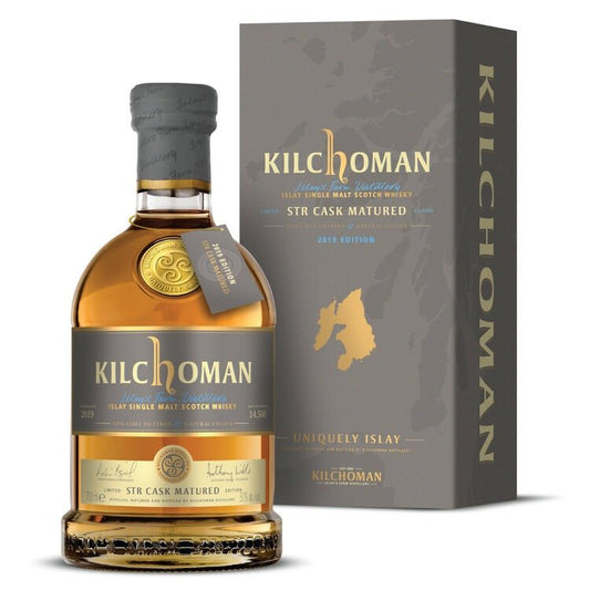 Kilchoman STR Cask Matured Whisky (1x70cl) - TwoMoreGlasses.com