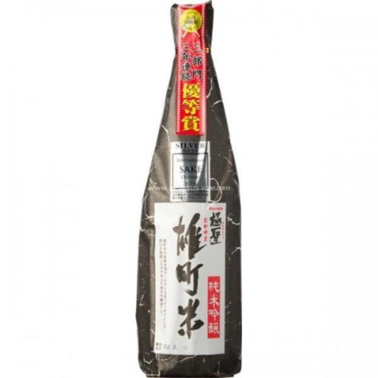 極聖 純米吟釀 雄町米 Miyashita Brewery Kiwamihijiri Junmai Ginjo Omachimai (1x72cl) - TwoMoreGlasses.com