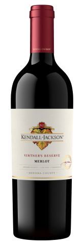 Kendall-Jackson Vintner's Reserve Merlot 2017 (1x75cl) - TwoMoreGlasses.com