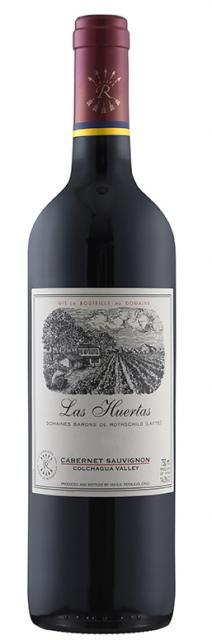 Las Huertas Cabernet Sauvignon 2019 (1x75cl) - TwoMoreGlasses.com