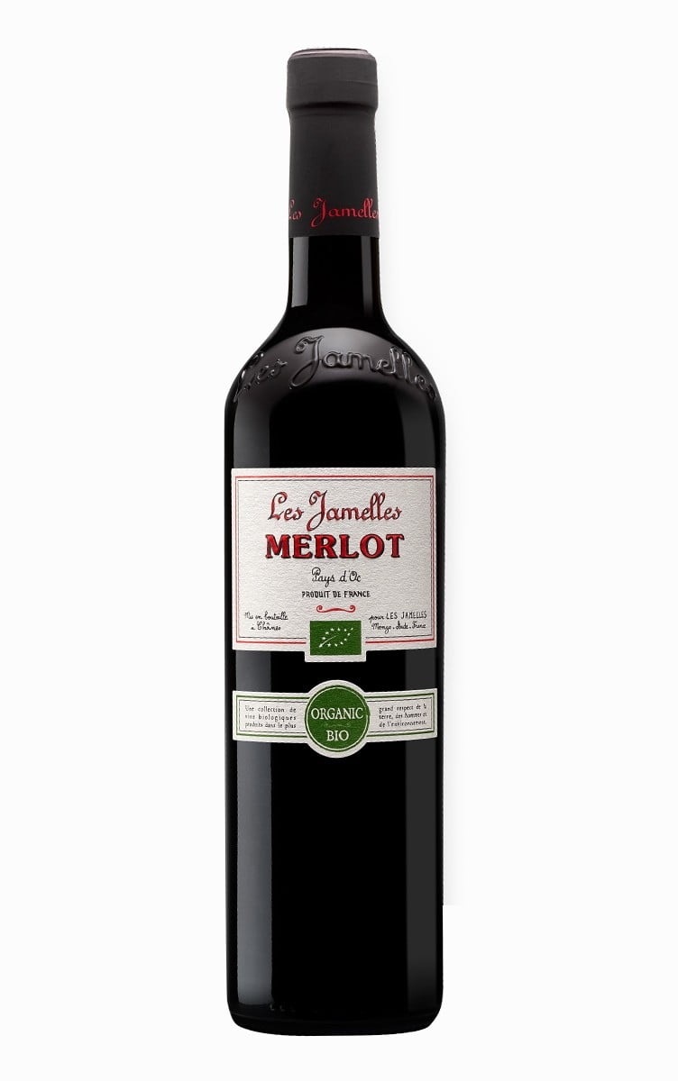 Les Jamelles Merlot Bio 2020 (1x75cl)
