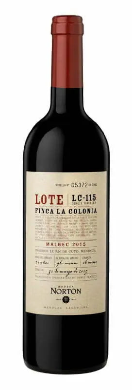Bodega Norton Lote Single Vineyard La Colonia Malbec 2019 (1x75cl) - TwoMoreGlasses.com