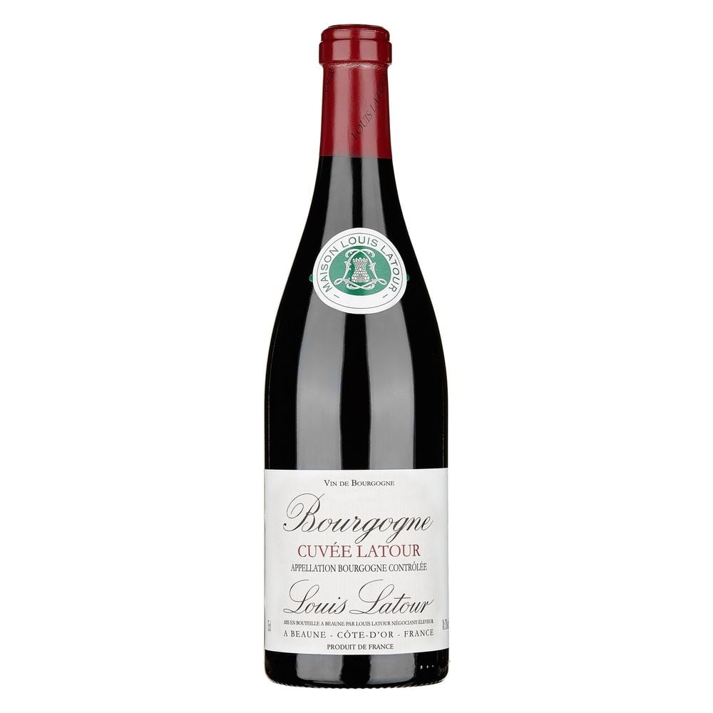 Louis Latour Bourgogne "Cuvee Latour" Rouge 2021 (1x75cl) - TwoMoreGlasses.com