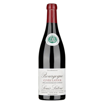 Louis Latour Bourgogne "Cuvee Latour" Rouge 2021 (1x75cl) - TwoMoreGlasses.com