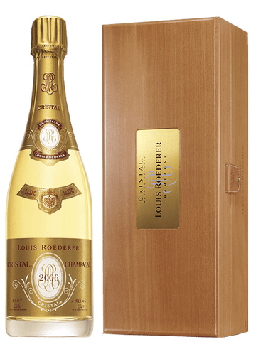 Louis Roederer Cristal 2006 with Wooden Box (1x150cl) - TwoMoreGlasses.com