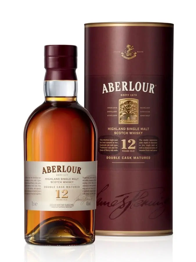 Aberlour 12 Years Old Double Cask Matured (1x70cl) - TwoMoreGlasses.com