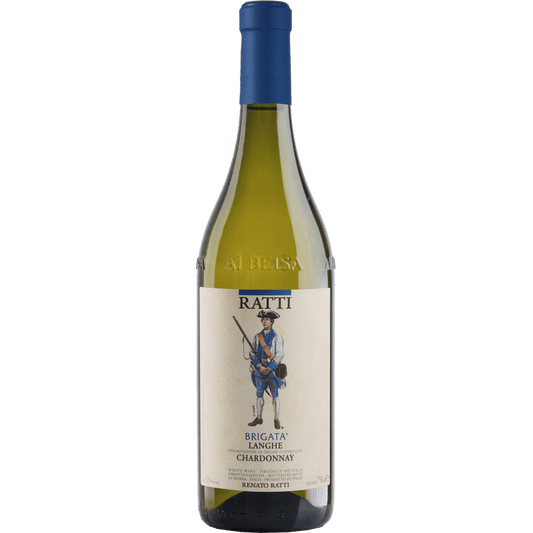 Renato Ratti Langhe Chardonnay Brigata 2020 (1x75cl) - TwoMoreGlasses.com