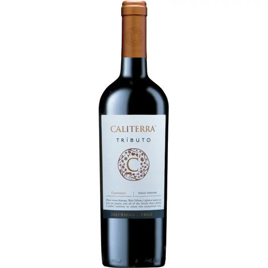 Caliterra Tributo Carmenere 2017 (1x75cl) - TwoMoreGlasses.com