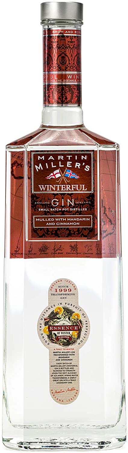 Martin Miller's Winterful Gin (1x70cl) - TwoMoreGlasses.com