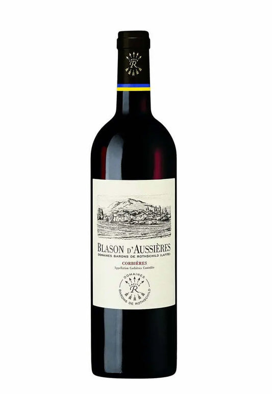 Chateau d'Aussieres Blason d'Aussieres 2019 (1x75cl) - TwoMoreGlasses.com