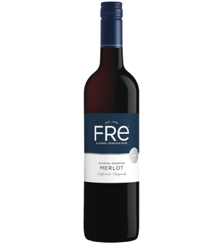 FRe Merlot, alcohol-removed, California NV (1x75cl) - TwoMoreGlasses.com
