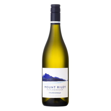 Mount Riley Chardonnay 2020 (1x75cl) - TwoMoreGlasses.com