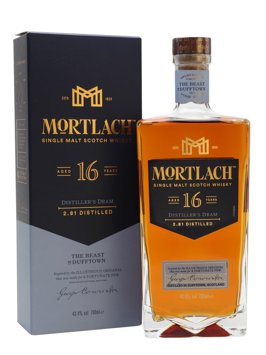 Mortlach 16 years old (1x70cl) - TwoMoreGlasses.com