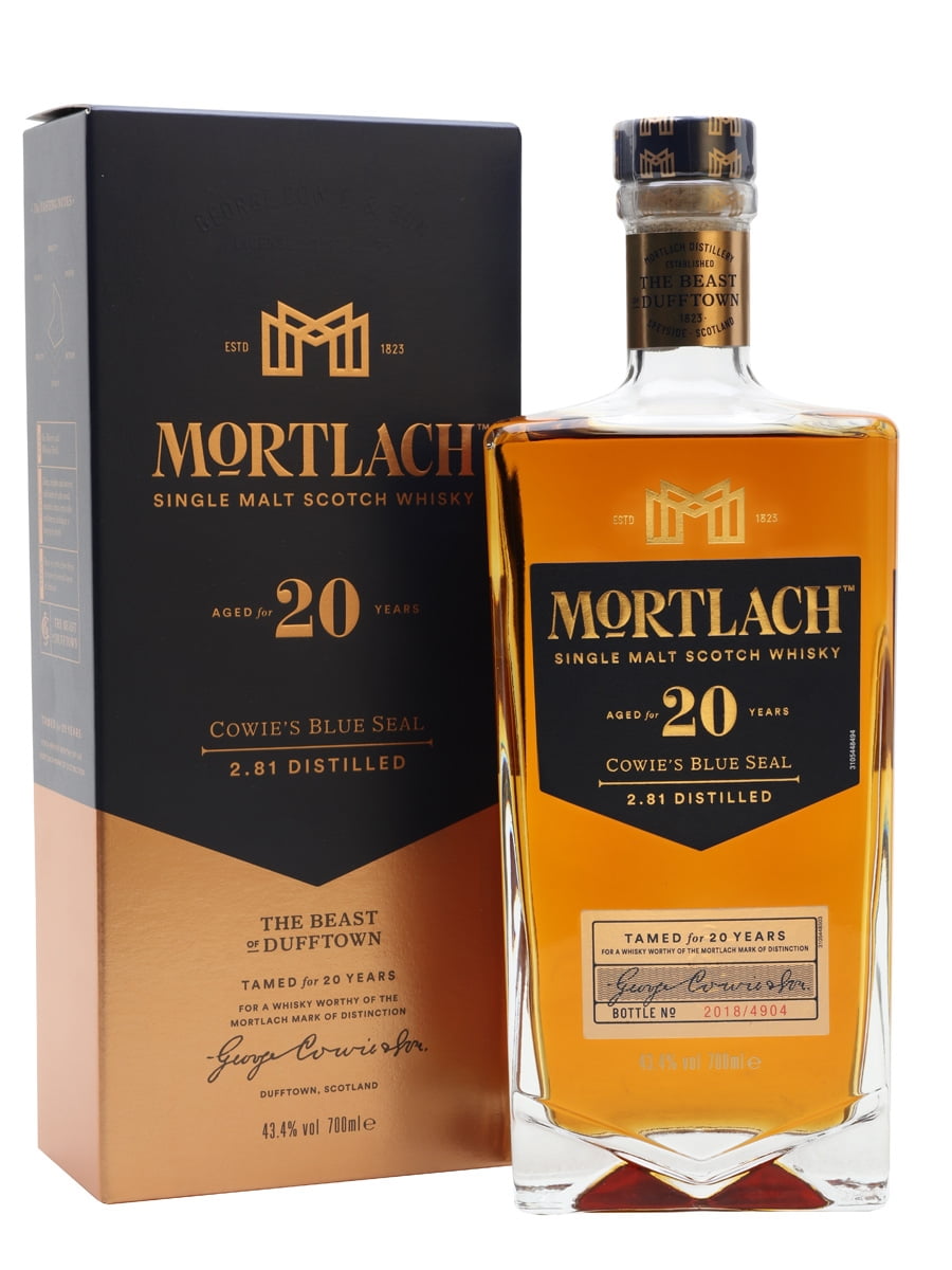 Mortlach 20 years old (1x70cl) - TwoMoreGlasses.com