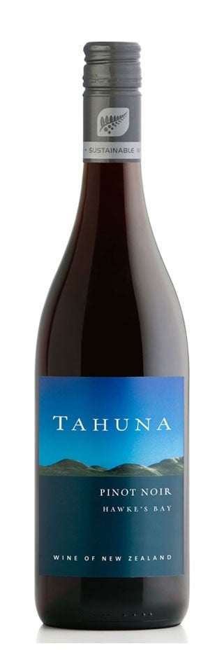 Tahuna Pinot Noir 2019, Hawke's Bay (1x75cl) - TwoMoreGlasses.com