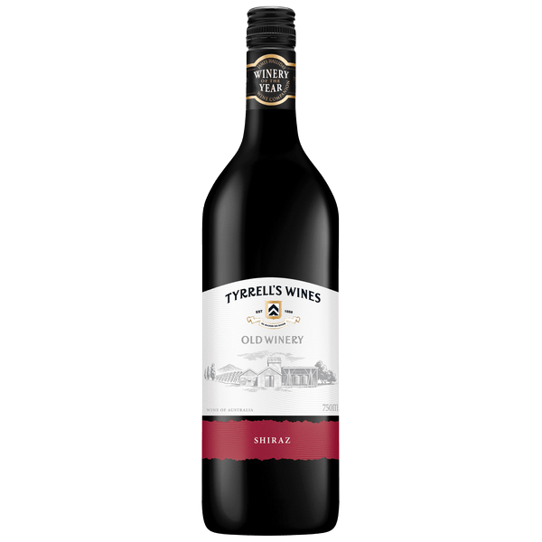 Tyrrell's Old Winery Shiraz 2018 (1x75cl) - TwoMoreGlasses.com