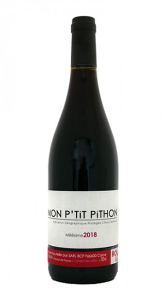 Olivier Pithon Mon Ptit Pithon Red 2018 (1x75cl) - TwoMoreGlasses.com