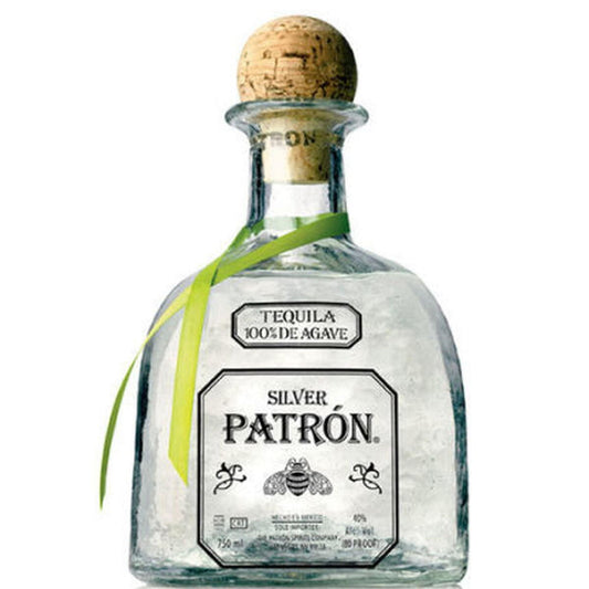 Patron Silver Tequila (1x75cl) - TwoMoreGlasses.com