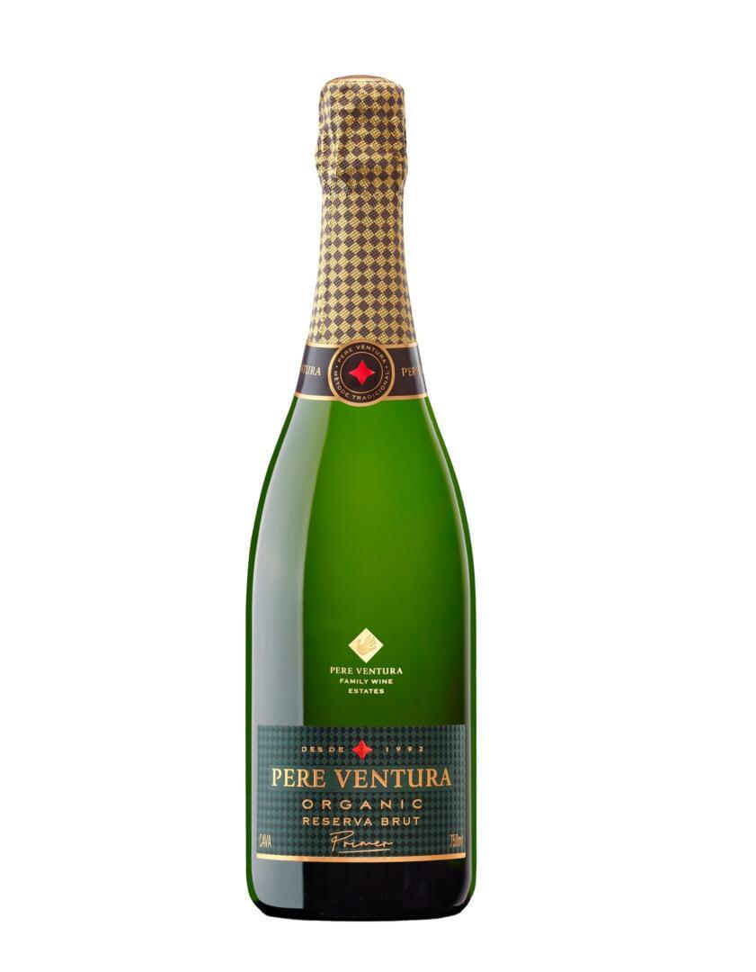 Pere Ventura Cava Pere Ventura Organic Brut Reserva Primer NV (1x75cl) - TwoMoreGlasses.com