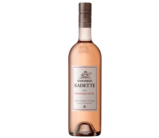 KANONKOP ESTATE - Kadette Pinotage Dry Rosé 2021 (1x75cl) - TwoMoreGlasses.com