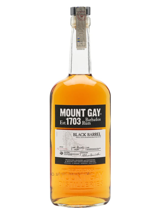 Mount Gay Black Barrel (1x70cl) - TwoMoreGlasses.com