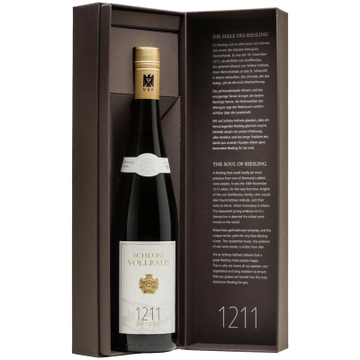 Schloss Vollrads 1211 Riesling Gift Box 2003 (1x37.5cl) - TwoMoreGlasses.com