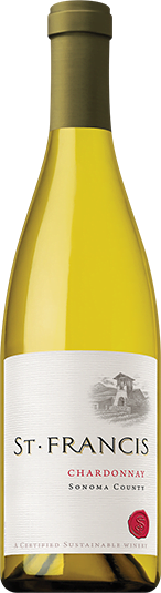 St. Francis Chardonnay 2020 (1x75cl) - TwoMoreGlasses.com