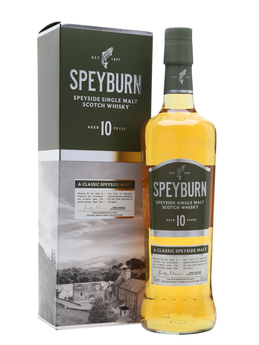 Speyburn 10 Years (1x70cl) - TwoMoreGlasses.com