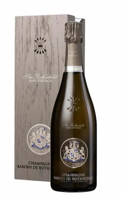 Barons de Rothschild The Rothschild Rare Vintage Blanc de Blancs Vintage 2010 (1x75cl) - TwoMoreGlasses.com