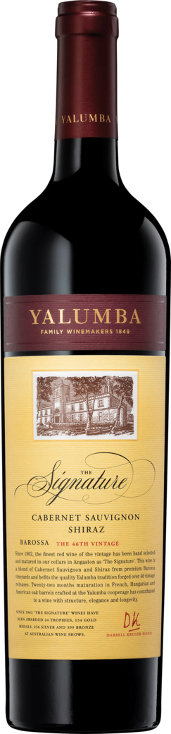 Yalumba The Signature Cabernet Sauvignon &amp; Shiraz 2015 (1x75cl) - TwoMoreGlasses.com