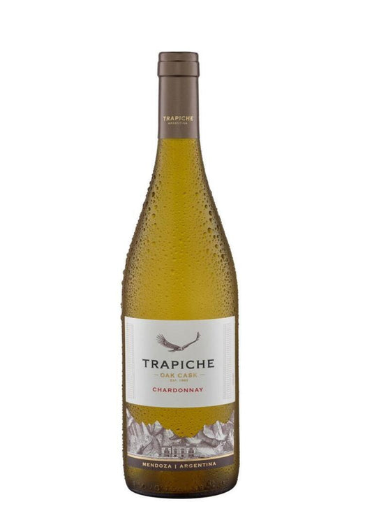 Trapiche Oak Cask Chardonnay 2021 (1x75cl) - TwoMoreGlasses.com