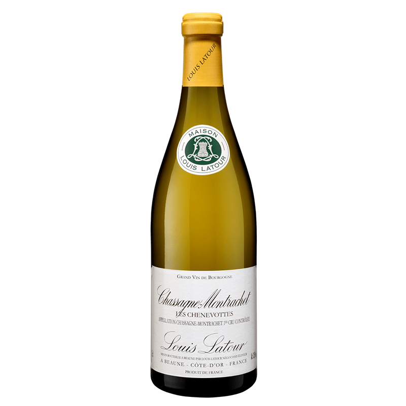 Louis Latour Chassagne Montrachet 1er Cru Les Chenevottes 2016 (1x75cl) - TwoMoreGlasses.com