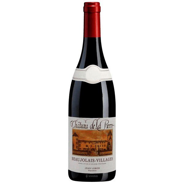 Jean Loron Beaujolais Villages Chateau de la Pierre 2020 (1x75 cl) - TwoMoreGlasses.com