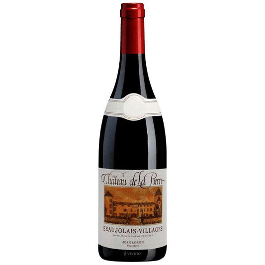 Jean Loron Beaujolais Villages Chateau de la Pierre 2020 (1x75 cl) - TwoMoreGlasses.com