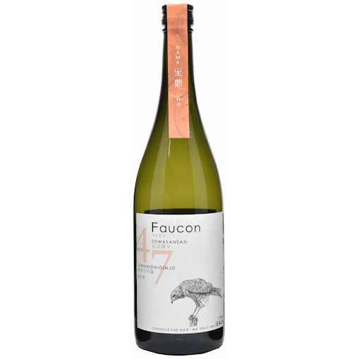 Faucon Junmai Daiginjo 47 Dewasansan Namacho 純米大吟釀 47 出羽燦燦 生貯 (1x75cl) - TwoMoreGlasses.com