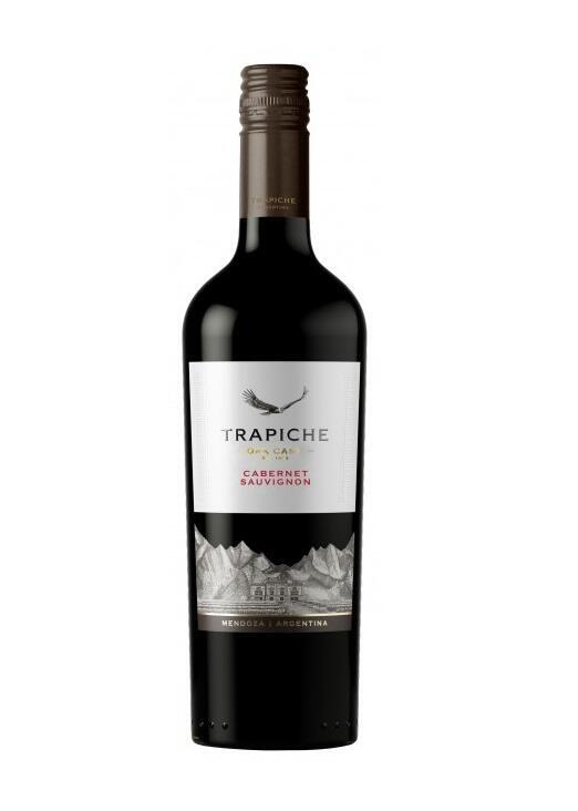 Trapiche Oak Cask Cabernet Sauvignon 2021 (1x75cl) - TwoMoreGlasses.com