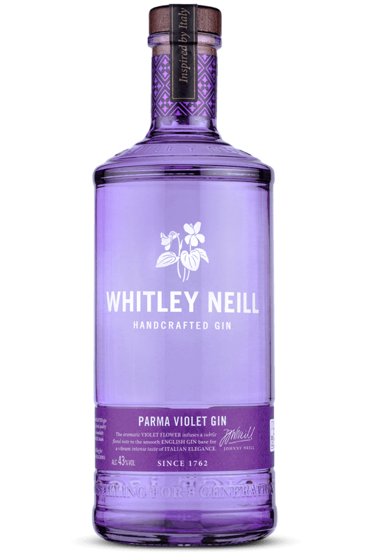 WHITLEY NEILL - Whitley Neill Parma Violet Gin (43%) (1x70cl) - TwoMoreGlasses.com