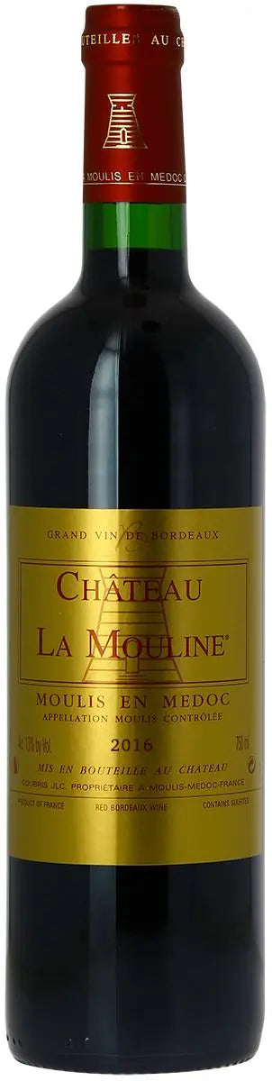 Chateau La Mouline Cru Bourgeois Superieur Moulis en Medoc 2016 (1x75cl) - TwoMoreGlasses.com